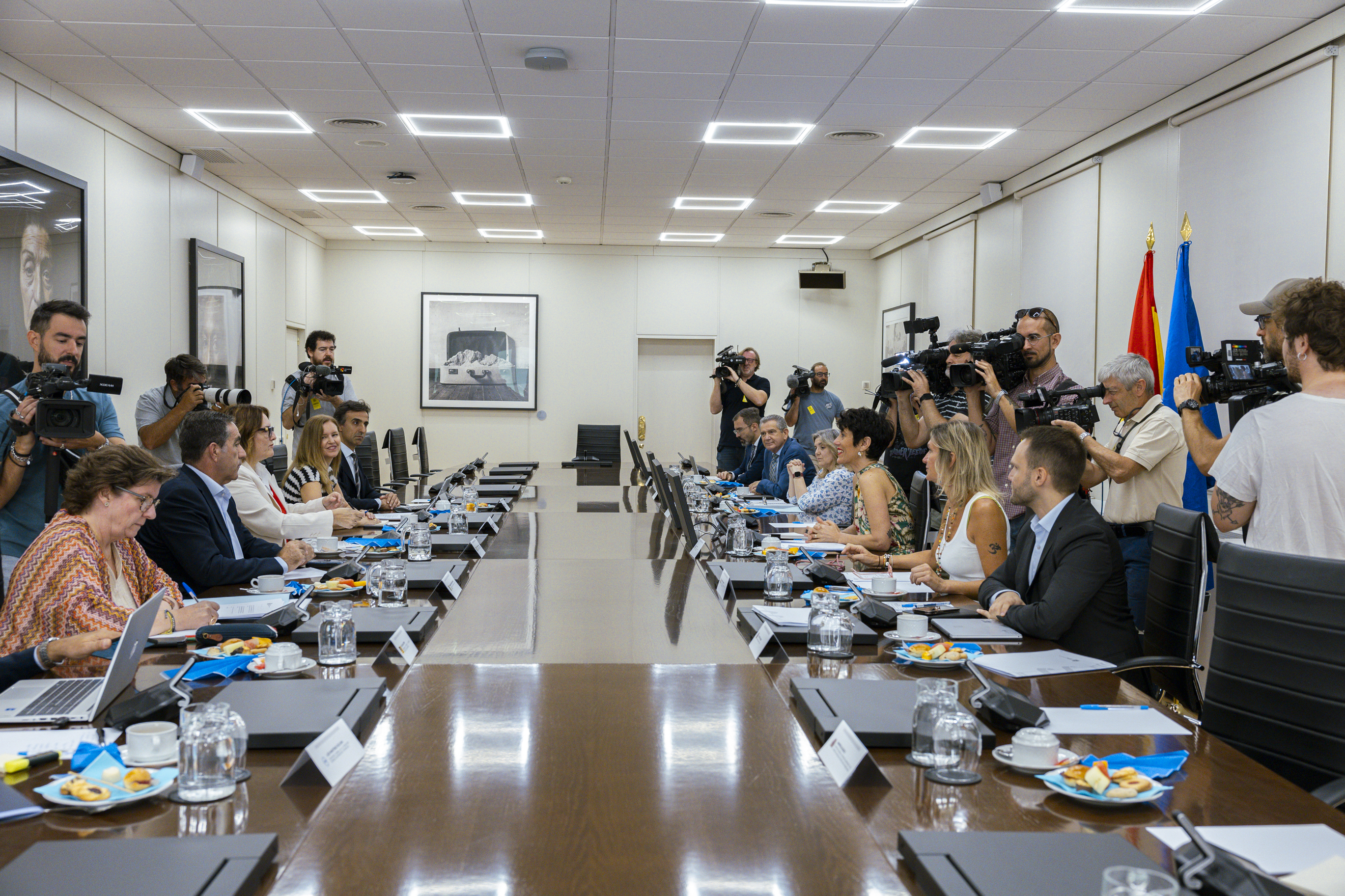 Fotografía del secretario de Estado de la Seguridad Social y Pensiones, Borja Suárez, en la Jornada con las Direcciones Provinciales de la Tesorería General de la Seguridad Social (TGSS)