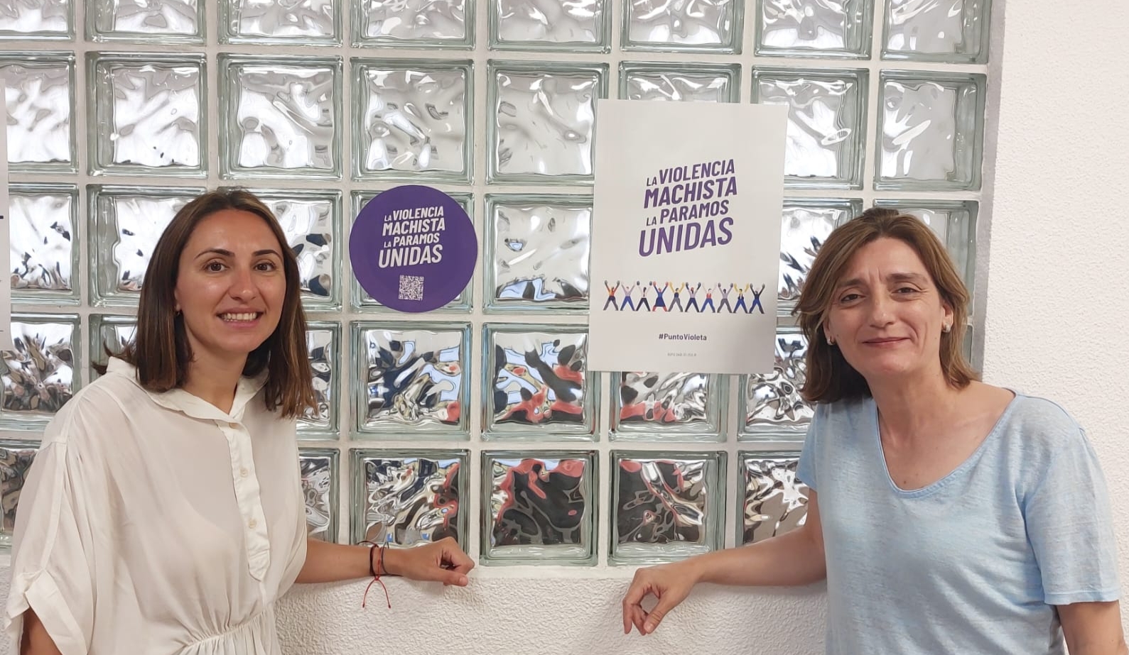 Punto violeta del Instituto Social de la Marina