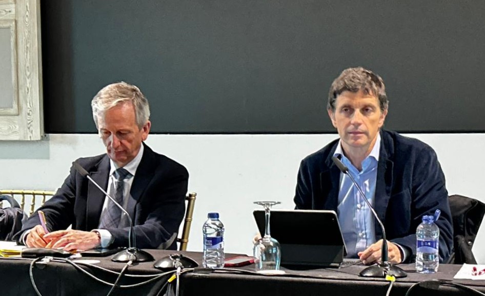 Borja Suárez y Alberto Llorente