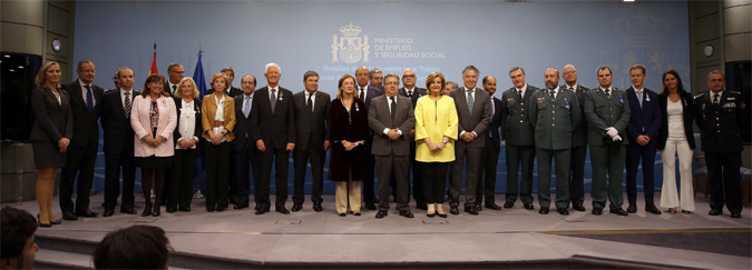 Medallas por la lucha contra el fraude a la Seguridad Social.