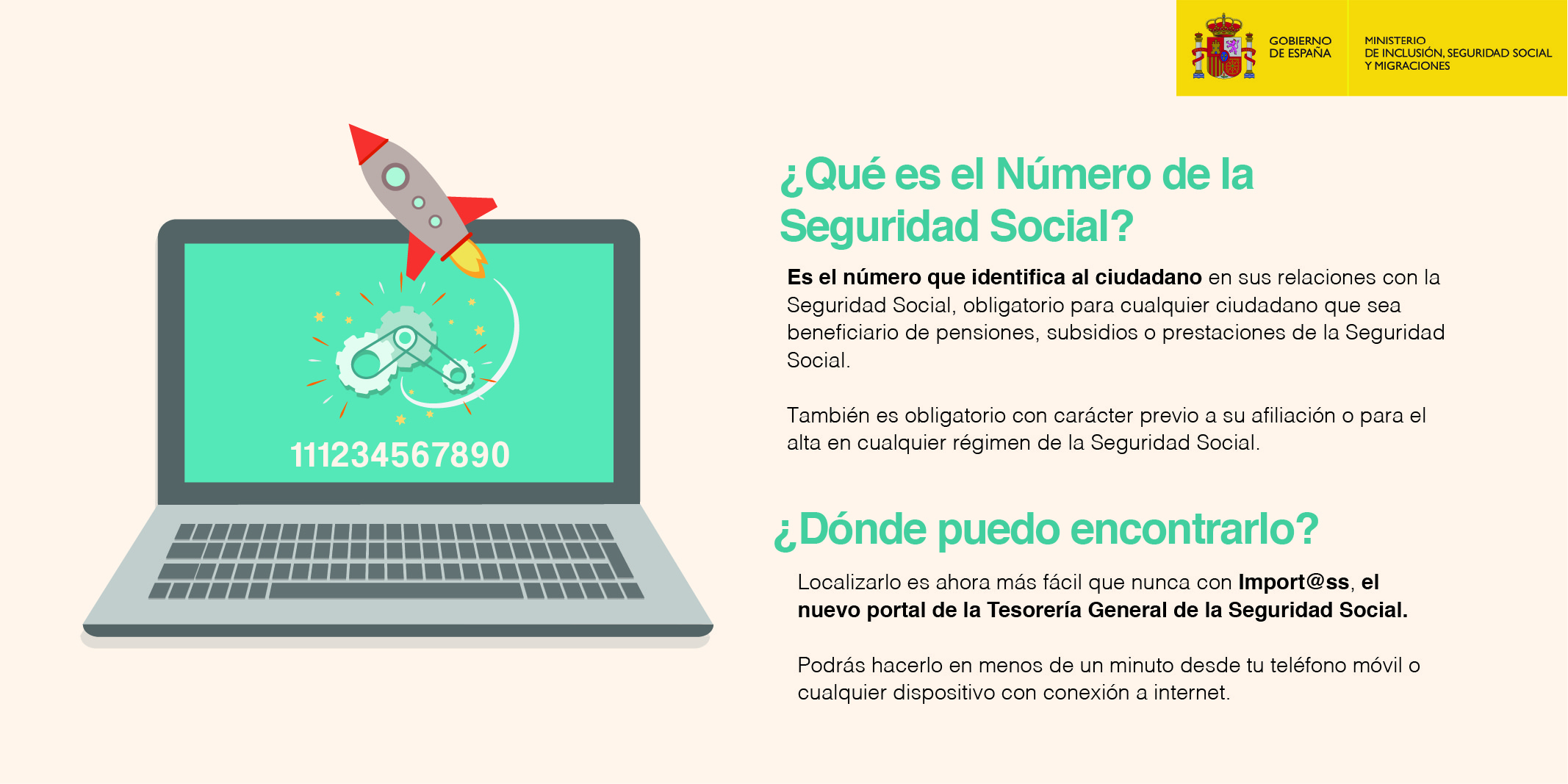 ▷ Número de Seguridad Social