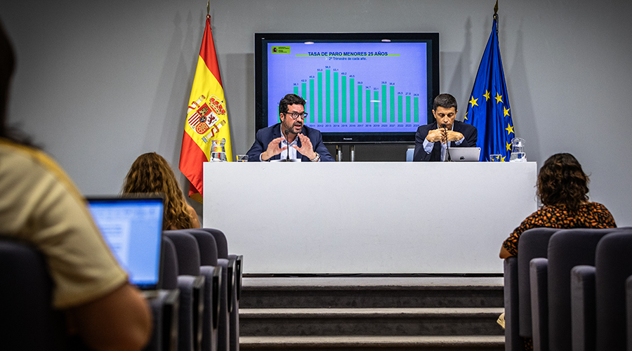 Imagen de la rueda de prensa