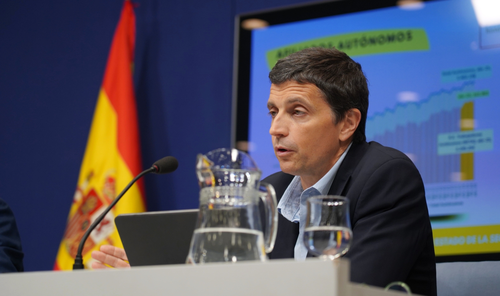 Borja Suárez, secretario de Estado de Seguridad Social y Pensiones