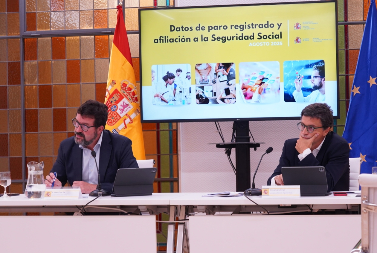 Ruedo de prensa afiliación y paro agosto 2025