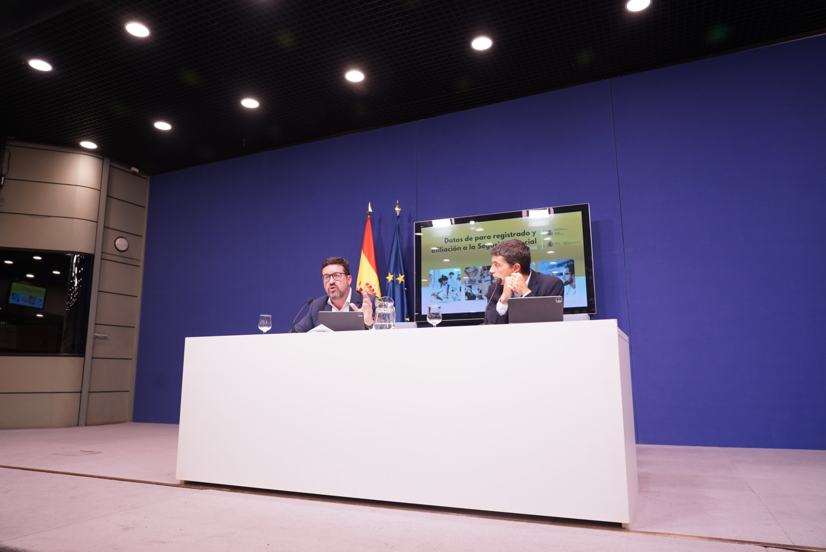 Imagen de la rueda de prensa