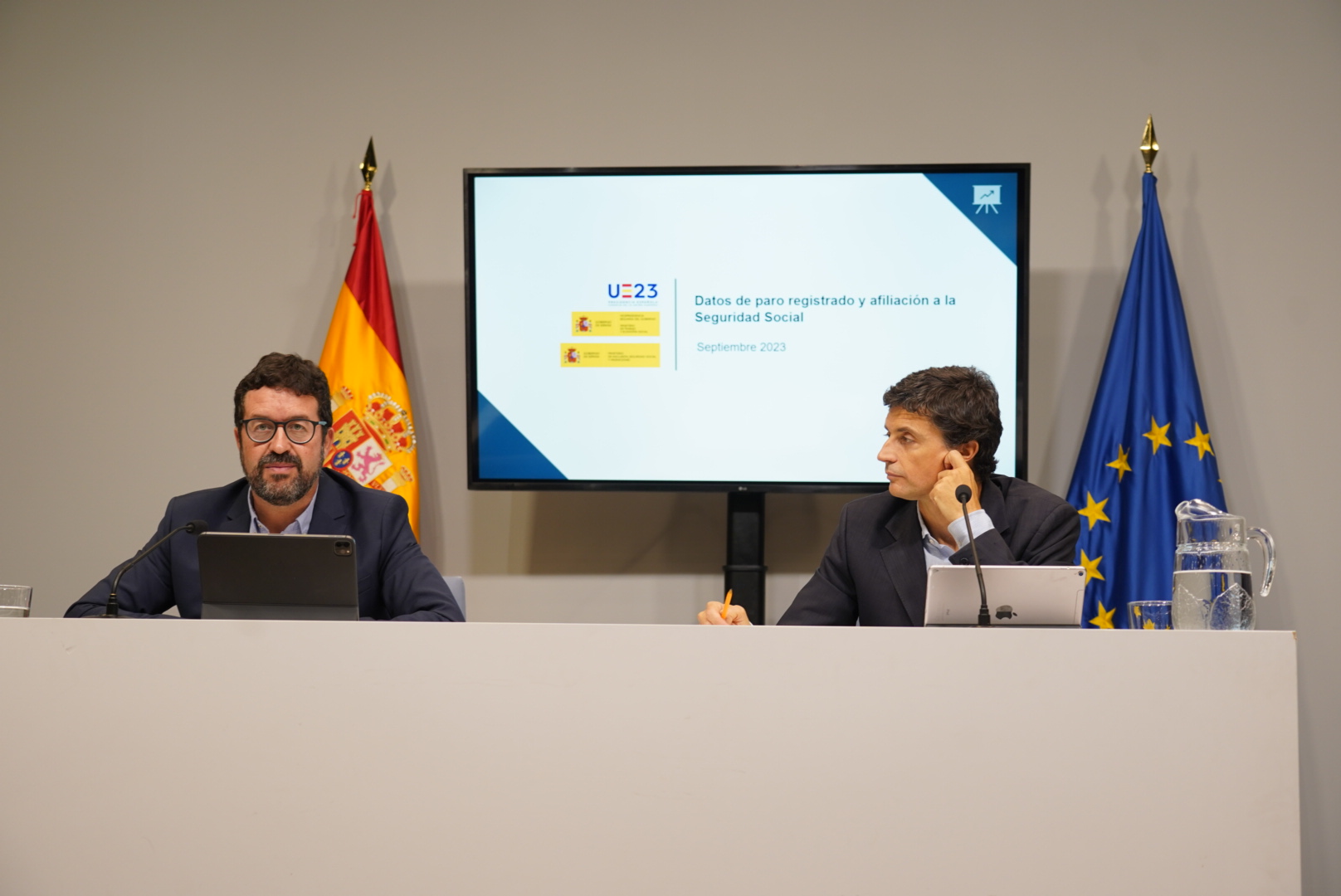Imagen de la rueda de prensa