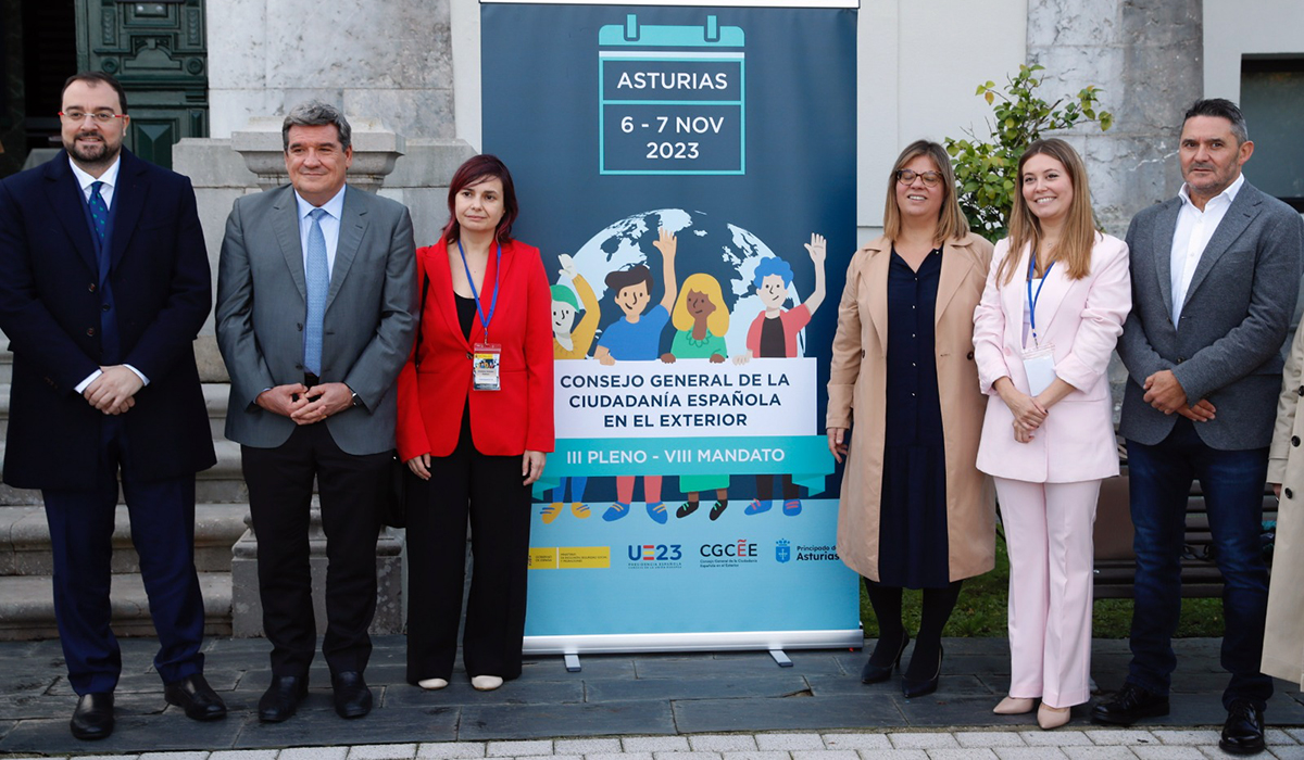 El ministro de Inclusión, Seguridad Social y Migraciones en funciones, José Luis Escrivá, ha participado en la apertura del III Pleno del VIII Mandato del Consejo General de la Ciudadanía en el Exterior