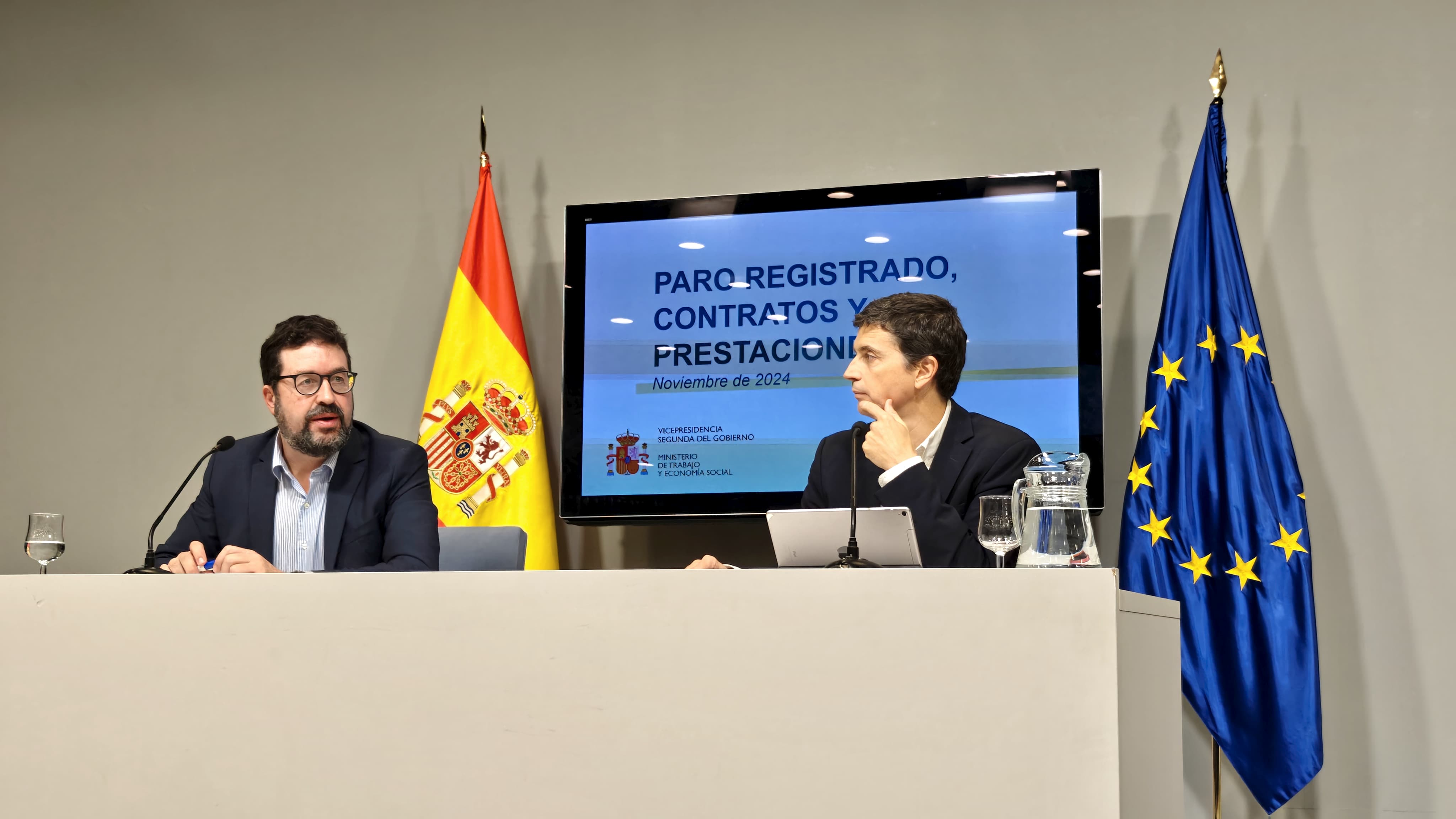 Paro registrado. Noviembre 2024