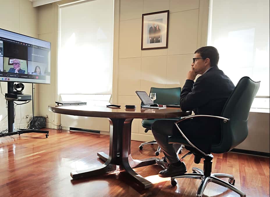 Borja Suárez durante el encuentro