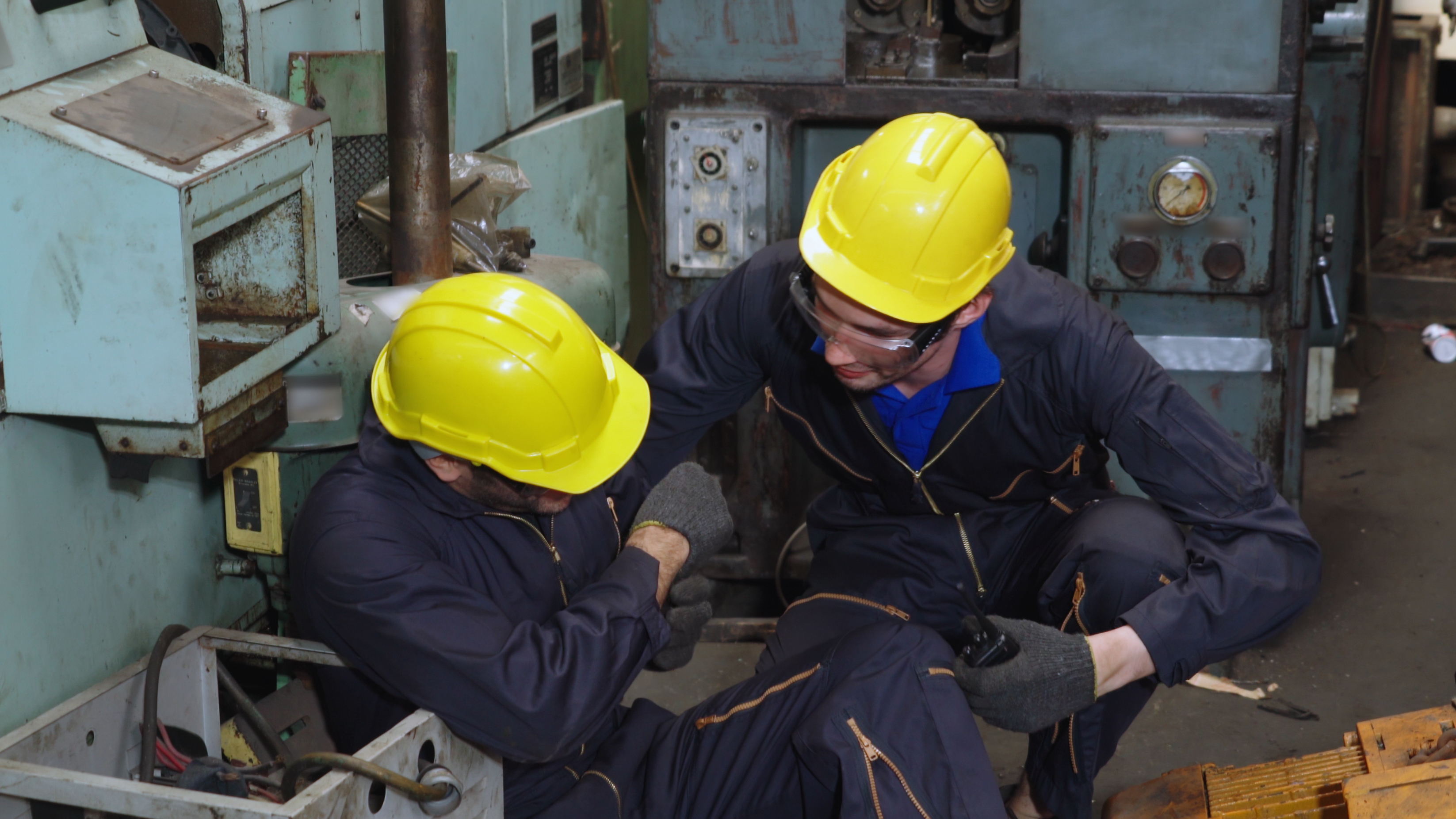 Obreros trabajando 