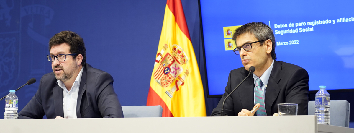 Israel Arroyo y Javier Pérez Rey durante la rueda de prensa