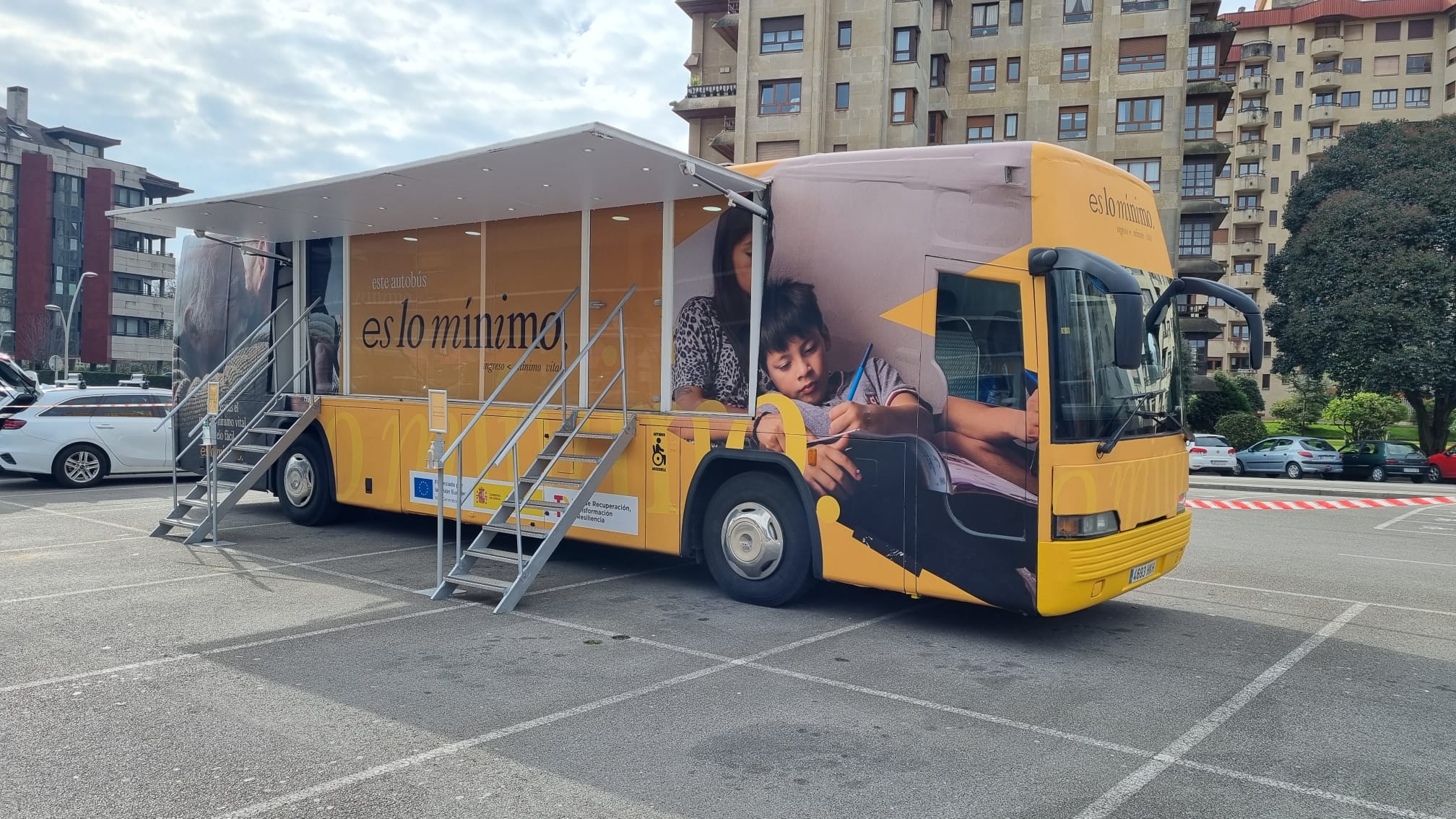 El autobús ha estado esta semana en Navarra