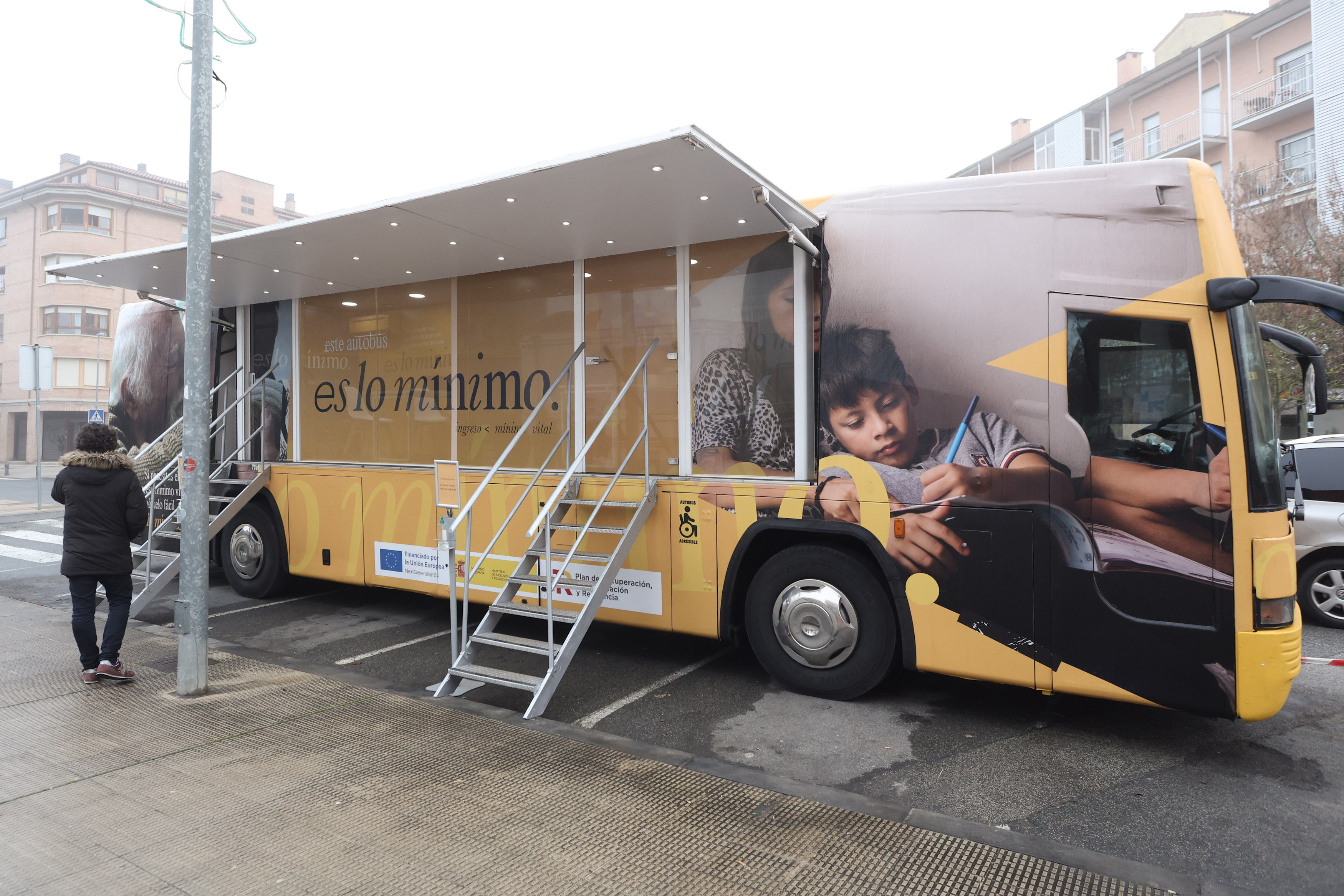 El autobús ha estado esta semana en Navarra