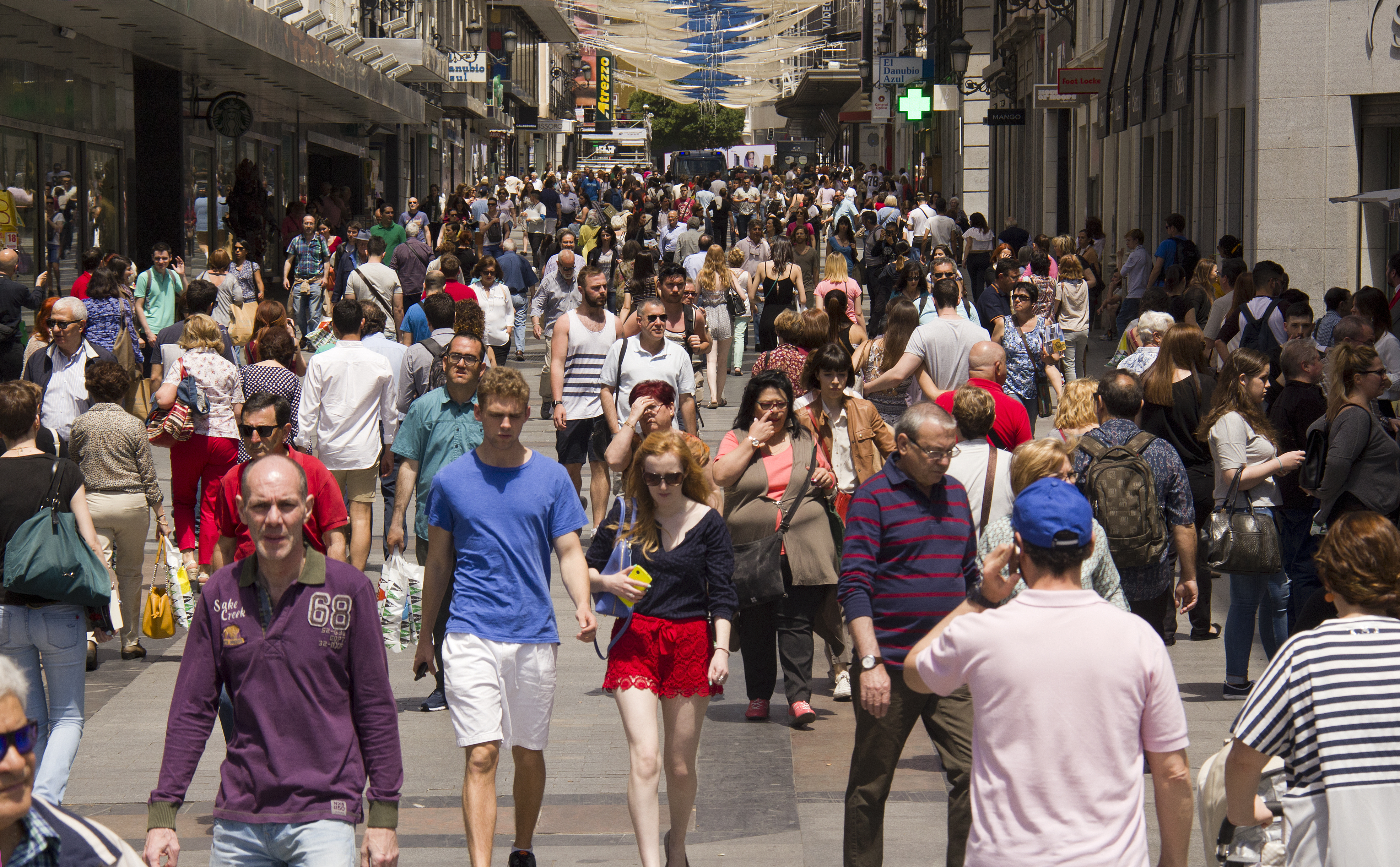 Gente por la calle