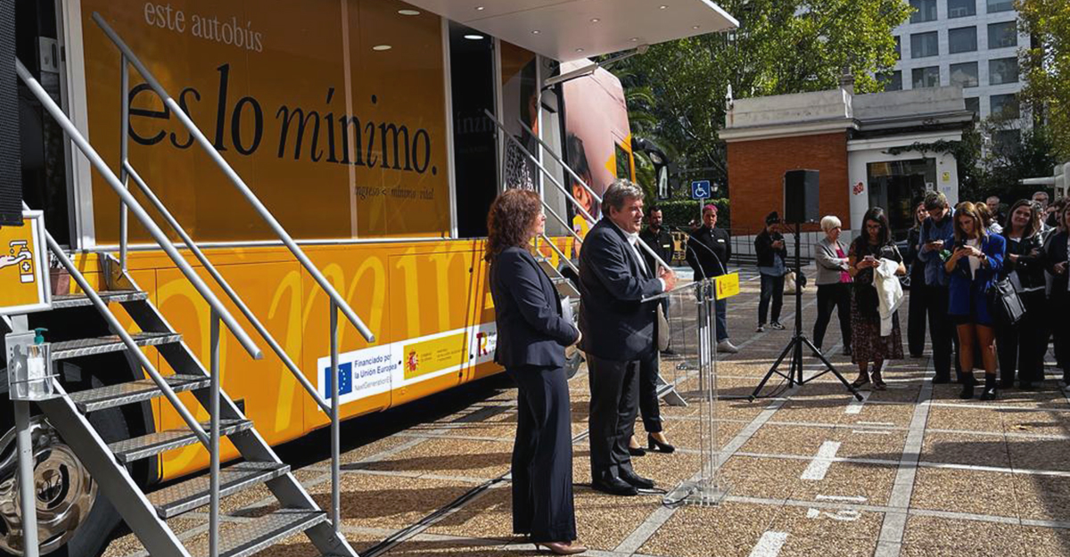 El ministro durante la presentación