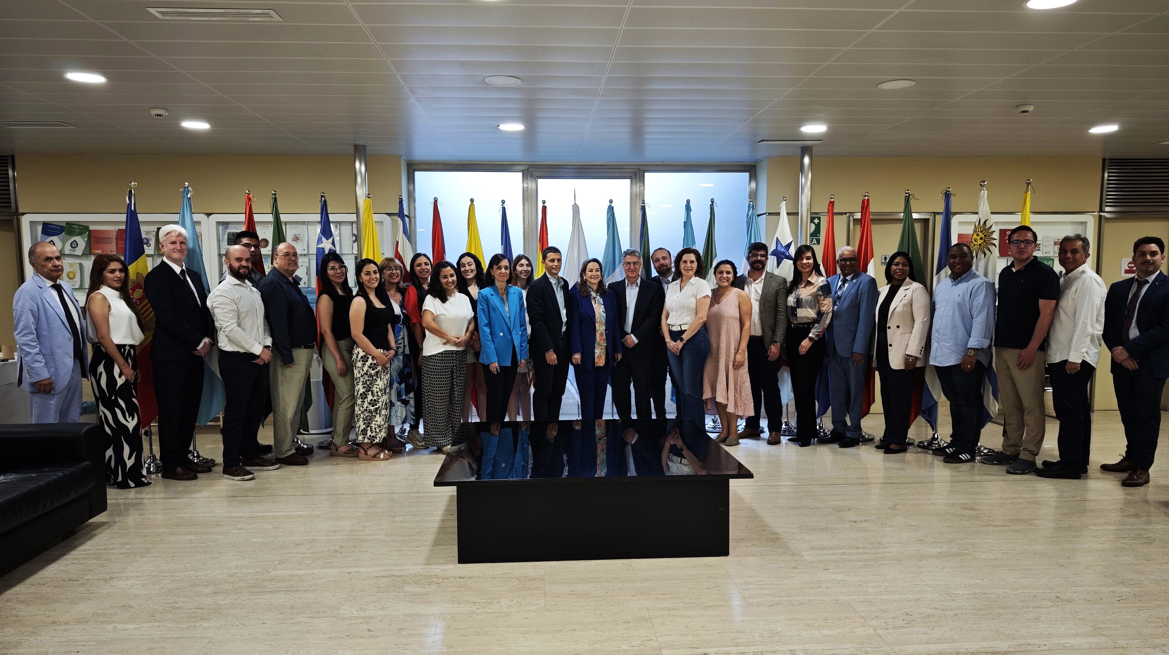 Foto de grupo de los participantes